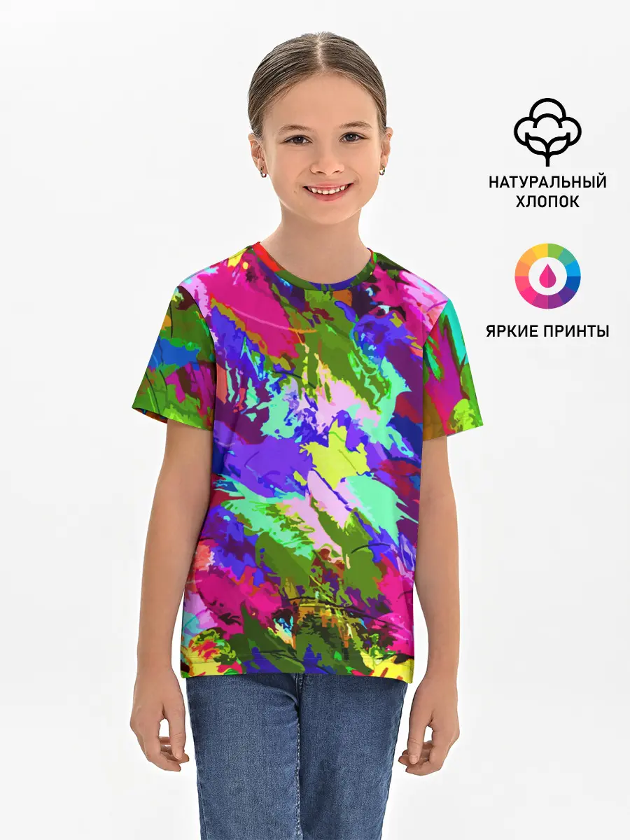 Детская базовая футболка / Краска