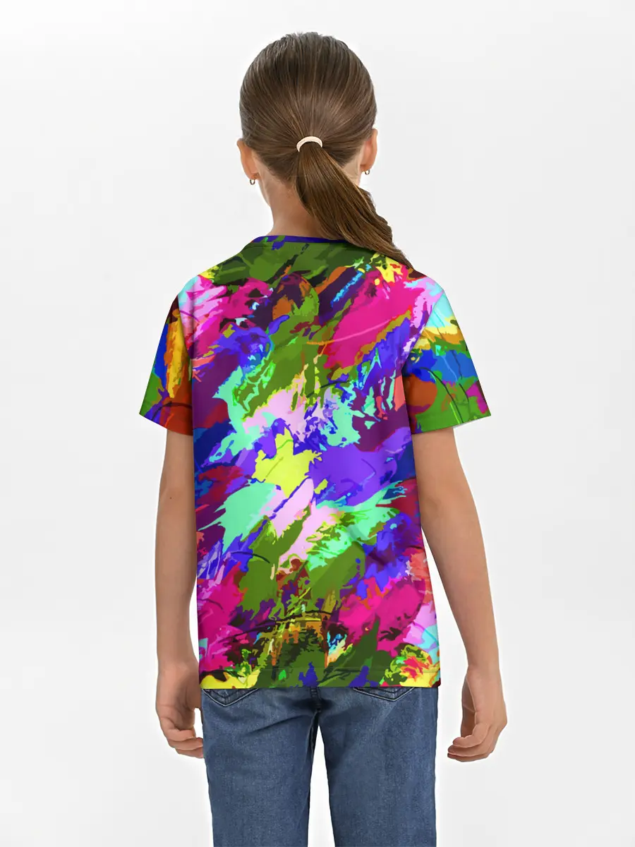 Детская базовая футболка / Краска