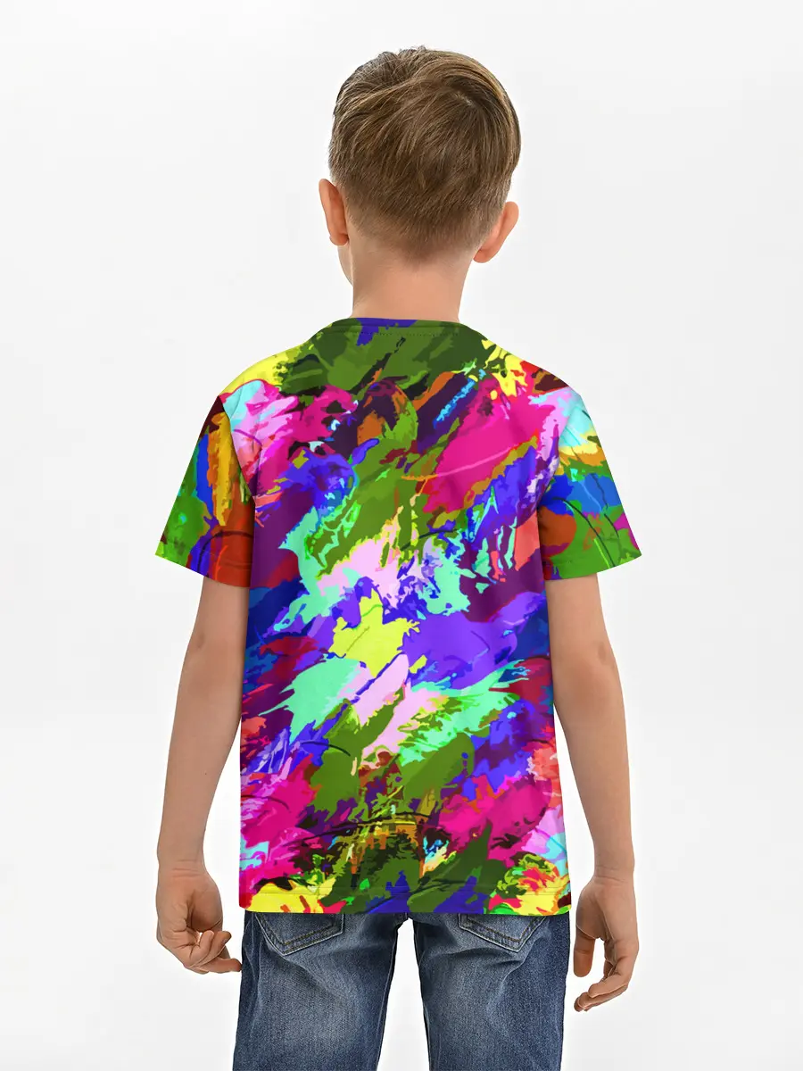 Детская базовая футболка / Краска