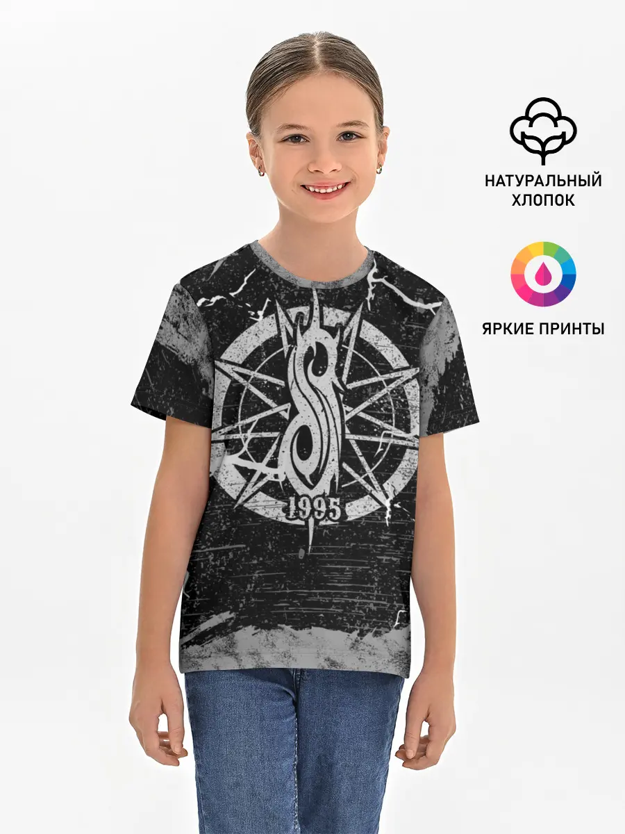 Детская базовая футболка / Слипкнот 1995 | Rock