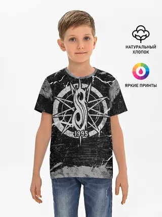 Детская базовая футболка / Слипкнот 1995 | Rock
