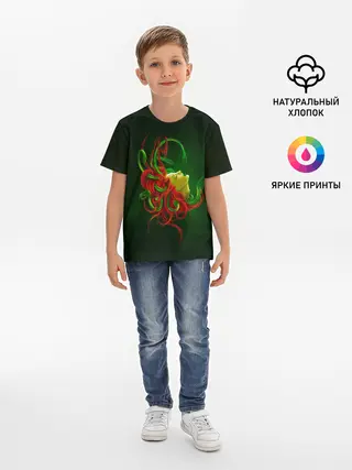 Детская базовая футболка / Медуза Горгона