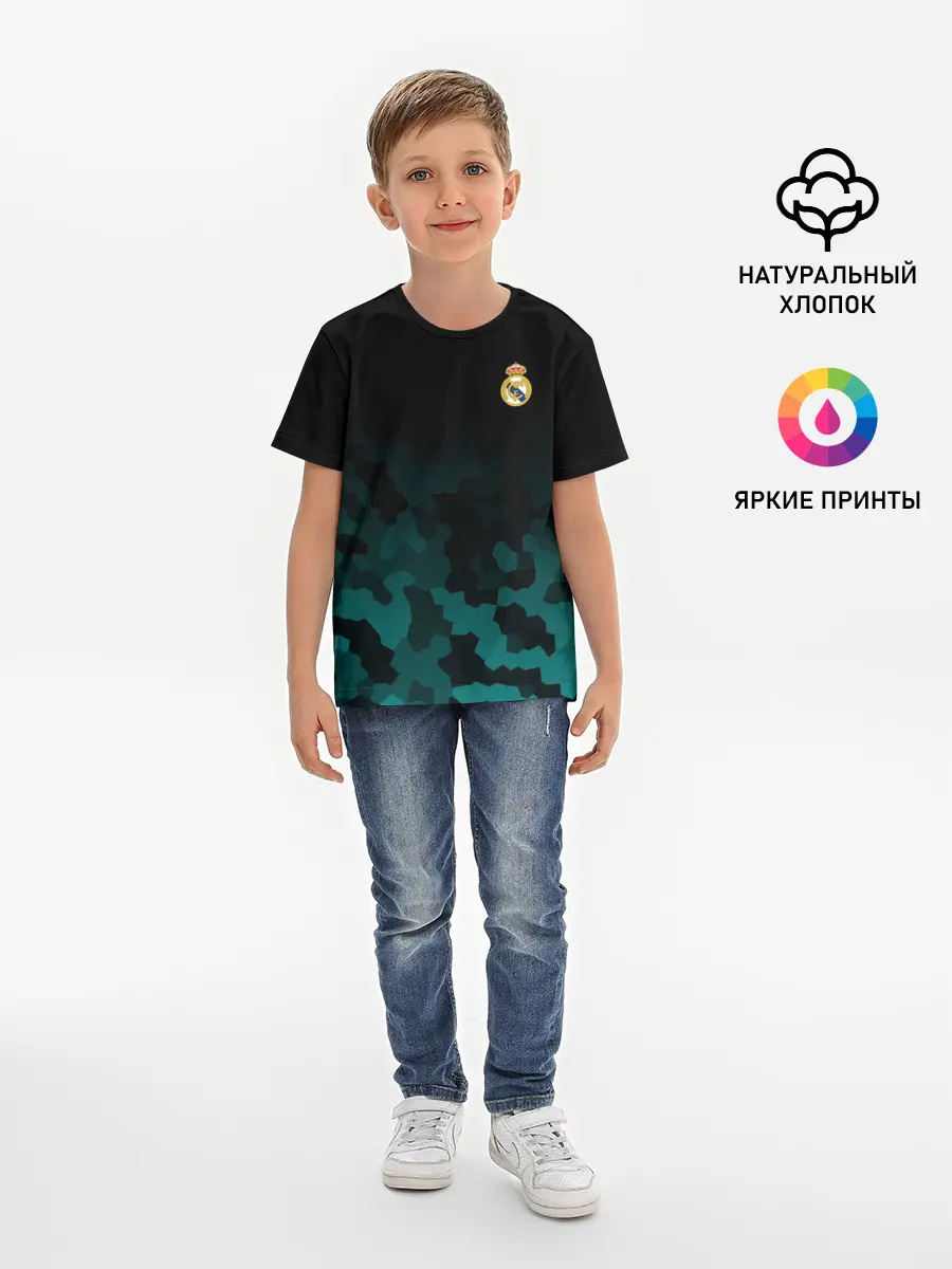 Детская базовая футболка / REAL MADRID