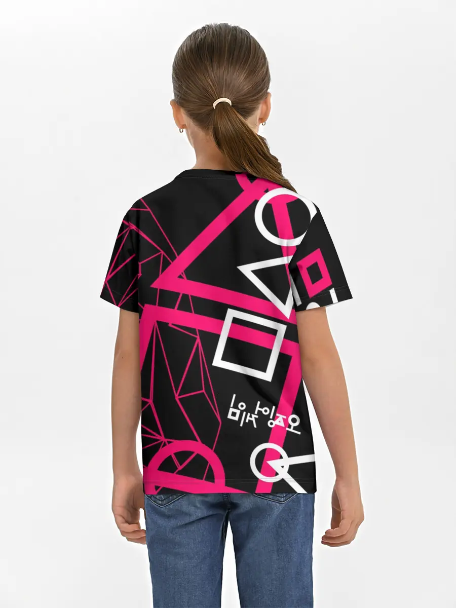 Детская базовая футболка / Игра в кальмара