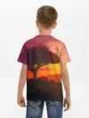 Детская базовая футболка / СОЛНЦЕ НАД АФРИКОЙ