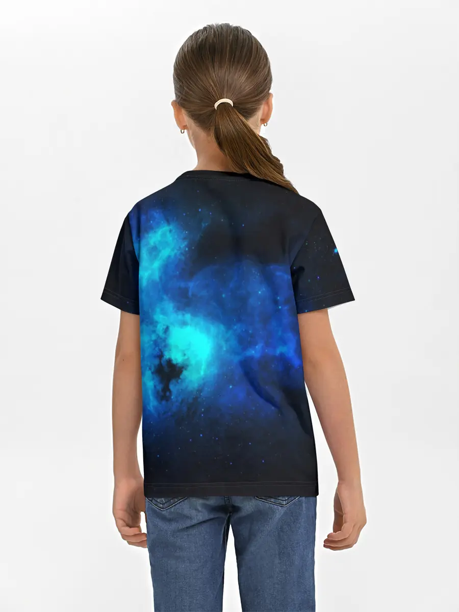 Детская базовая футболка / КОСМОС STAR