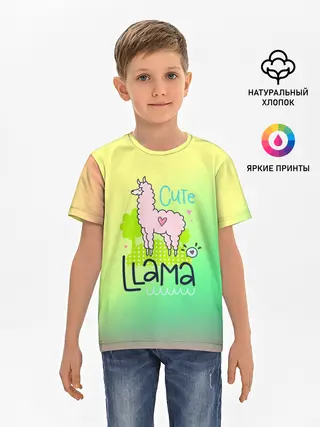 Детская базовая футболка / LAMA