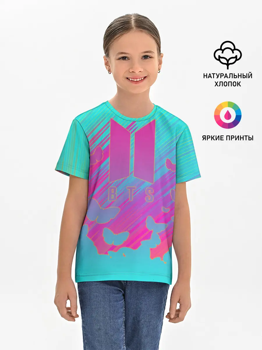 Детская базовая футболка / BTS