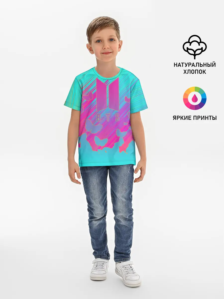 Детская базовая футболка / BTS