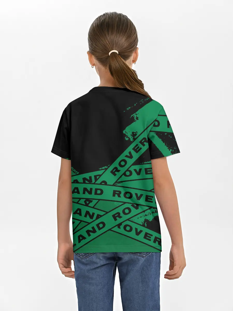 Детская базовая футболка / Land Rover - Strokes