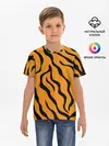 Детская базовая футболка / ТИГРИННЫЕ ПОЛОСЫ
