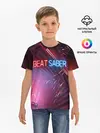 Детская базовая футболка / Beat Saber