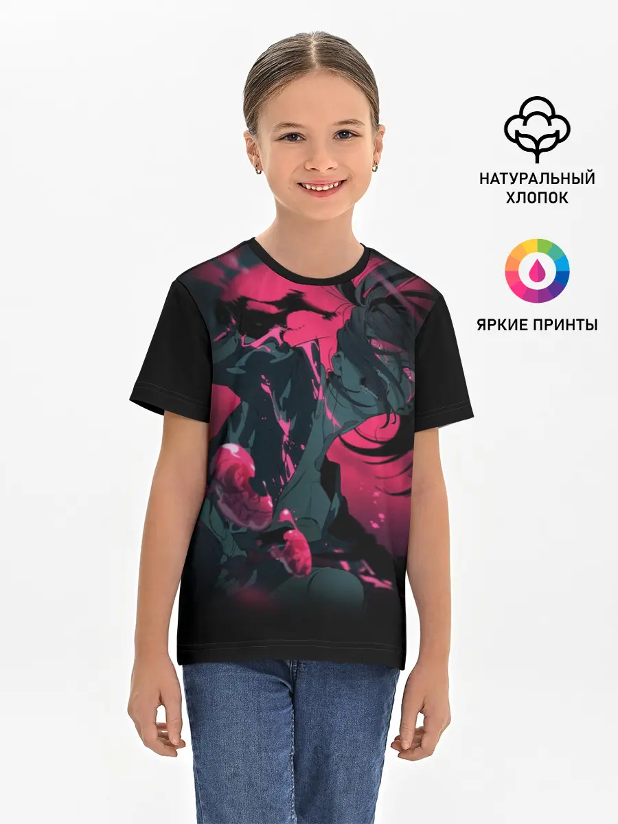 Детская базовая футболка / ХЯККИМАРУ В ЯРОСТИ | ДОРОРО