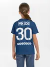 Детская базовая футболка / Месси форма ПСЖ 2021/2022