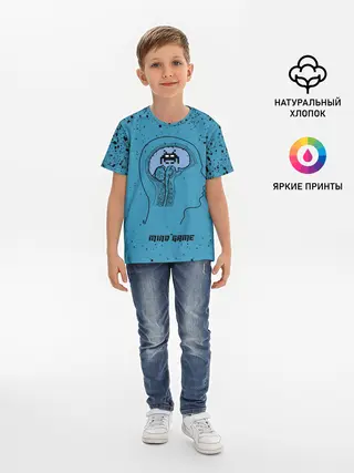 Детская базовая футболка / Space Invaders | Mind Game