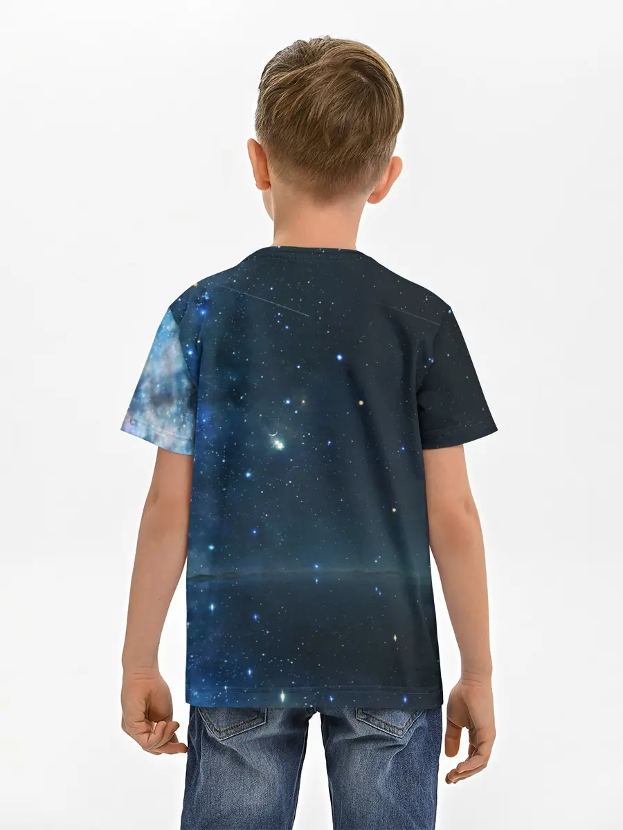 Детская базовая футболка / Космос