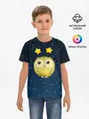 Детская базовая футболка / Сова со звездочками