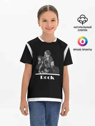 Детская базовая футболка / Классика Русского рока
