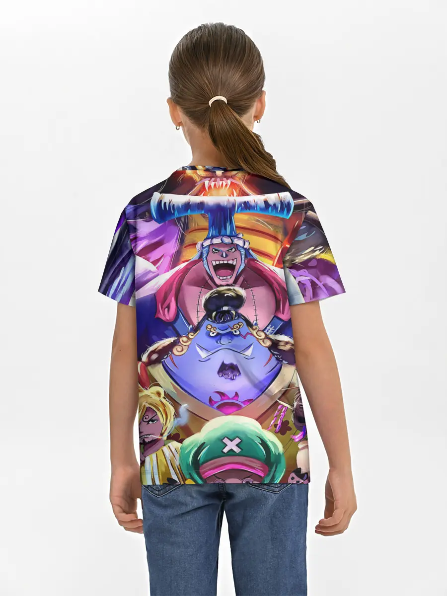 Детская базовая футболка / ONE PIECE | ВАН ПИС ПЕРСОНАЖИ