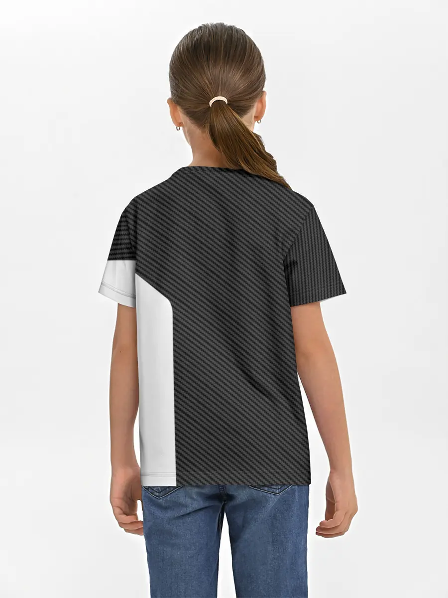 Детская базовая футболка / BMW CARBON | БМВ КАРБОН