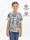 Детская базовая футболка / Доллары