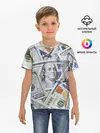 Детская базовая футболка / Доллары