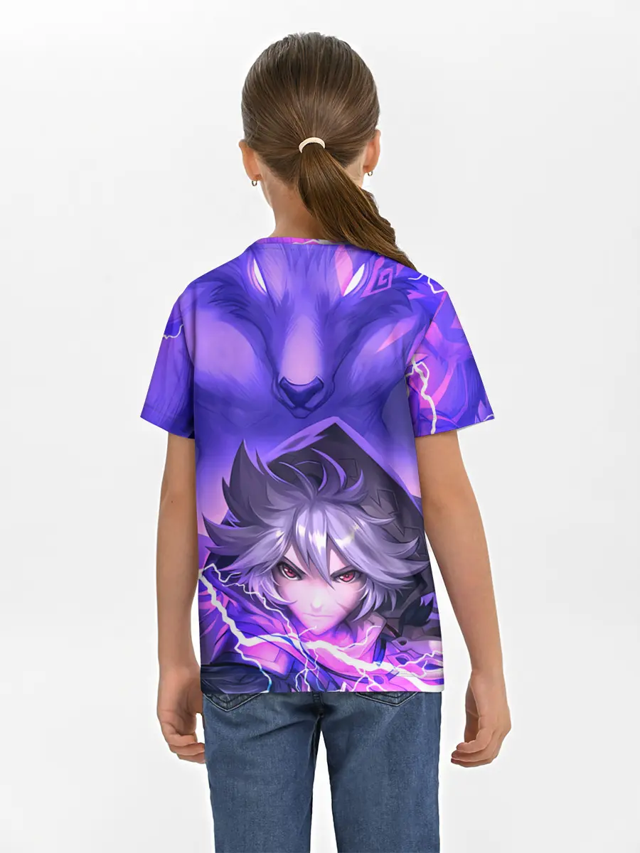 Детская базовая футболка / Рэйзор | Genshin Impact | Геншин Импакт