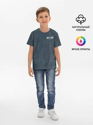 Детская базовая футболка / EVE ECHOES / ИВ ЭХО
