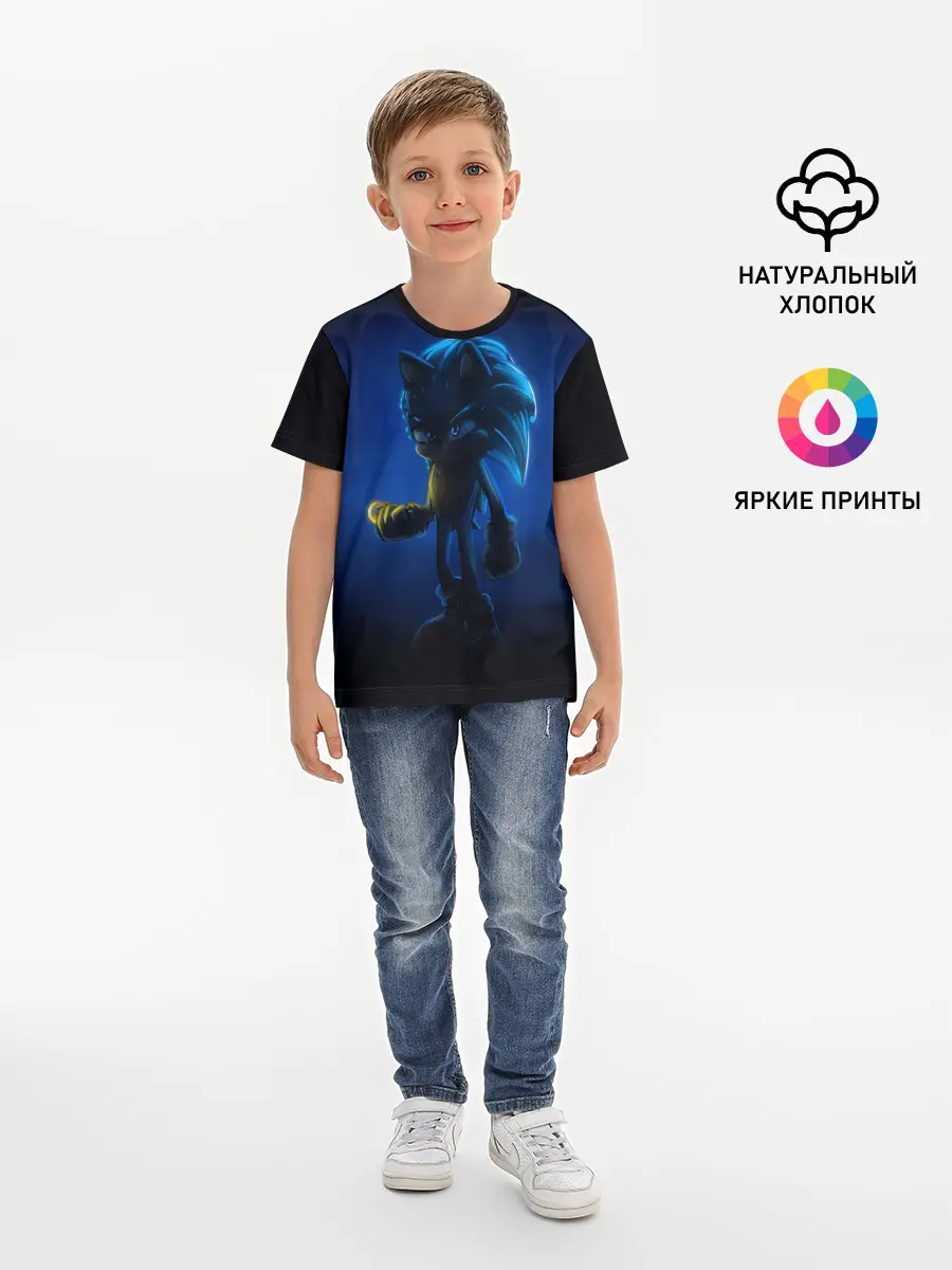 Детская базовая футболка / SONIC | СОНИК