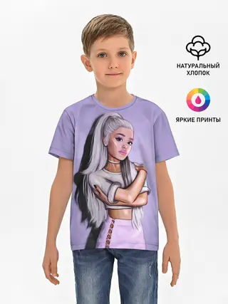Детская базовая футболка / Ariana Grande
