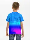 Детская базовая футболка / ABSTRACT NEON