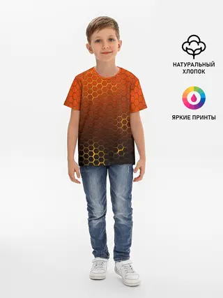 Детская базовая футболка / СТАЛЬНАЯ БРОНЯ