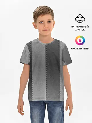 Детская базовая футболка / Skin Stripes