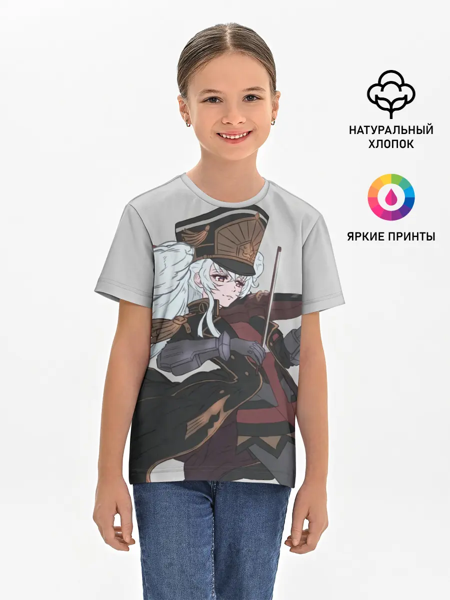 Детская базовая футболка / Альтаир со скрипкой