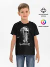 Детская базовая футболка / GHOSTEMANE Rap | Гостмейн ЧБ