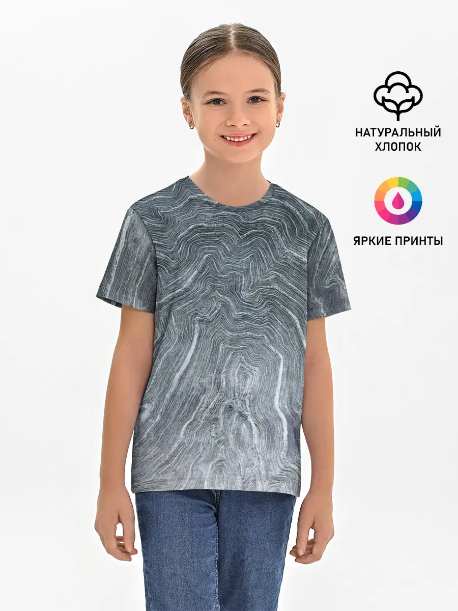 Детская базовая футболка / Negative Waves