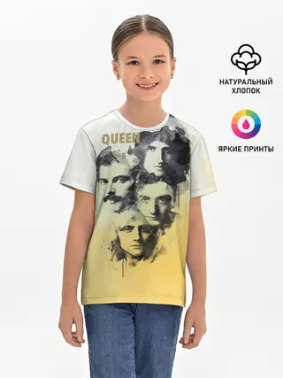 Детская базовая футболка / Queen группа