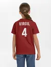 Детская базовая футболка / Virgil van Dijk 19-20 форма
