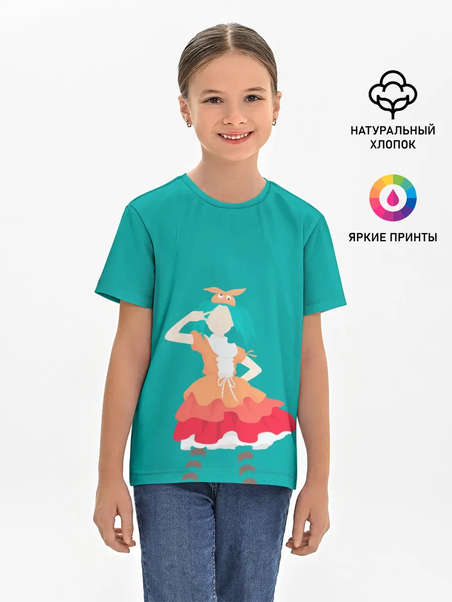 Детская базовая футболка / Monogatari Series