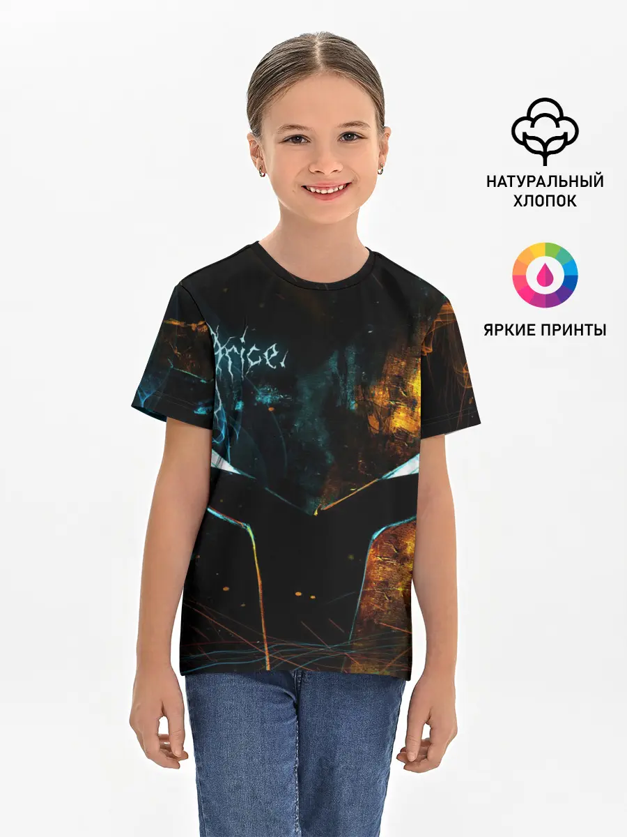 Детская базовая футболка / Поднятие уровня в одиночку