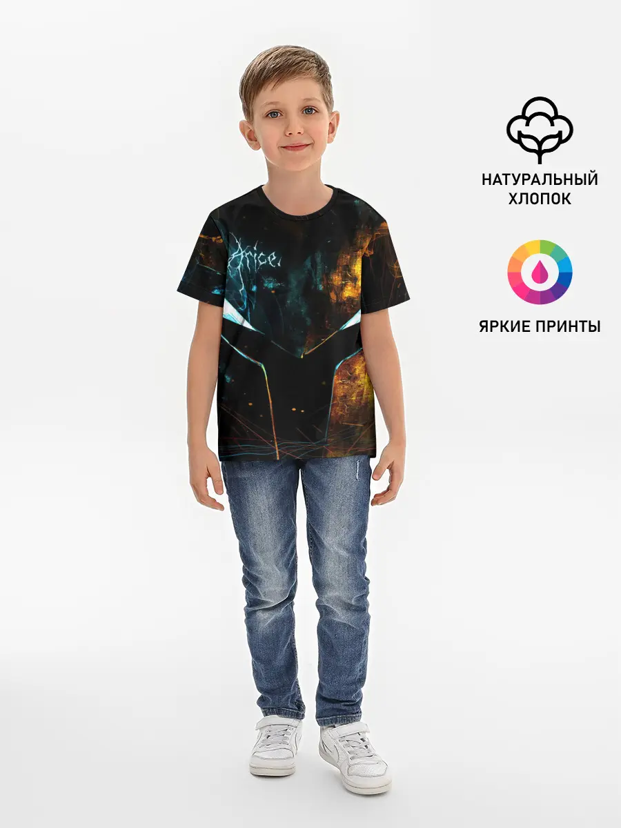 Детская базовая футболка / Поднятие уровня в одиночку