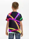 Детская базовая футболка / Светящиеся полосы