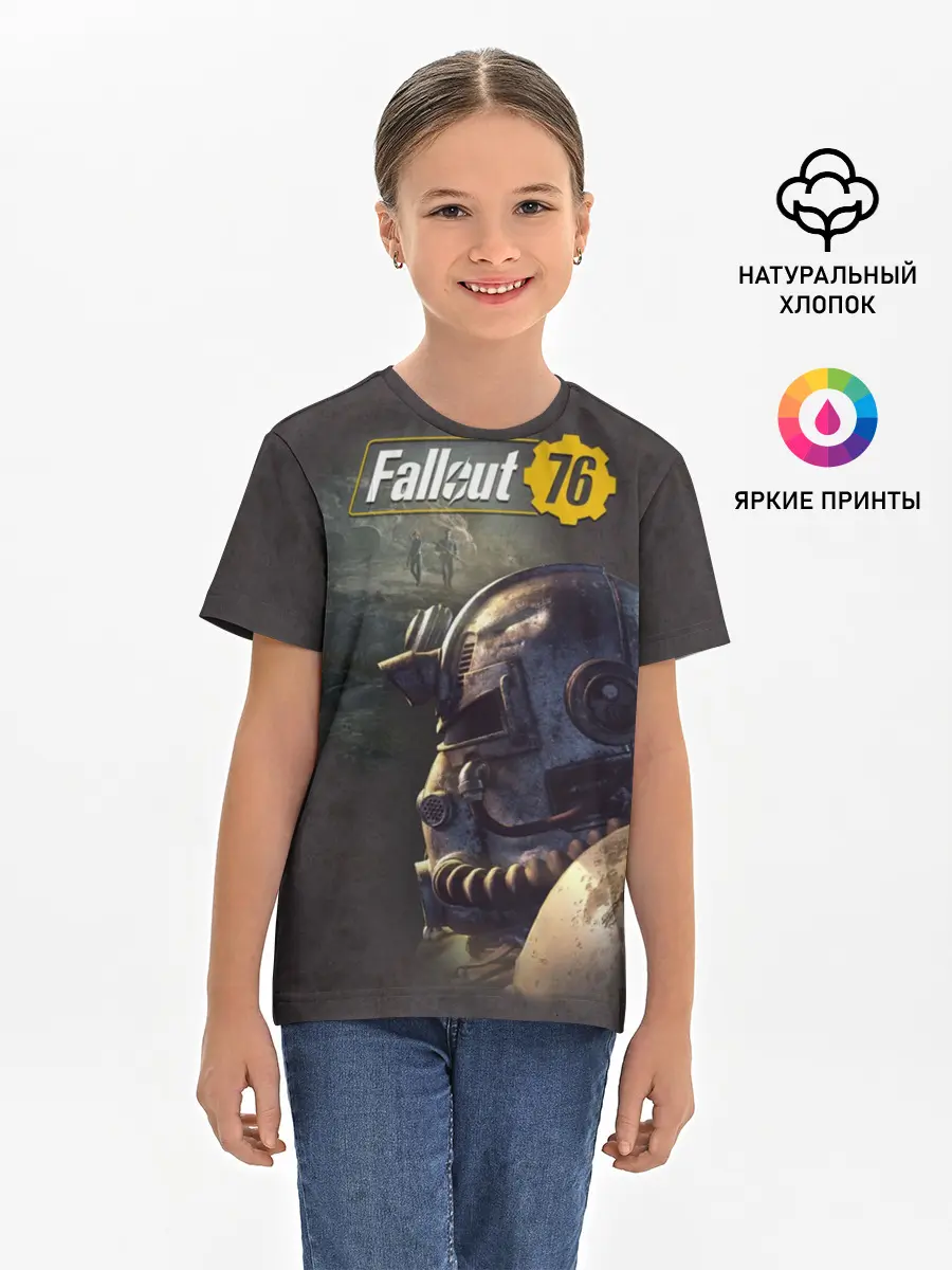 Детская базовая футболка / Fallout 76