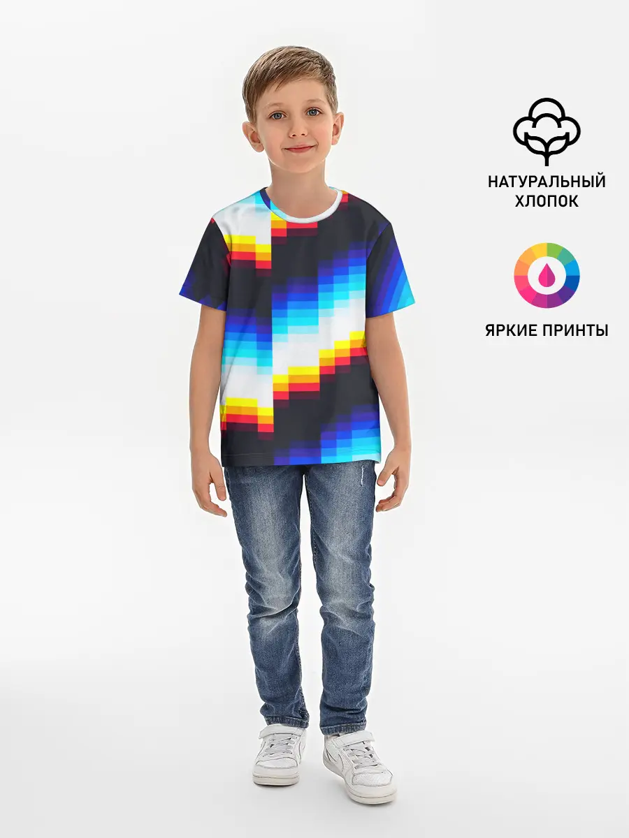 Детская базовая футболка / pantone