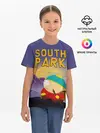 Детская базовая футболка / Эпичный Картман в горах | Южный Парк