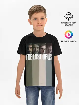 Детская базовая футболка / The last of us