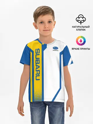 Детская базовая футболка / Subaru Driver team