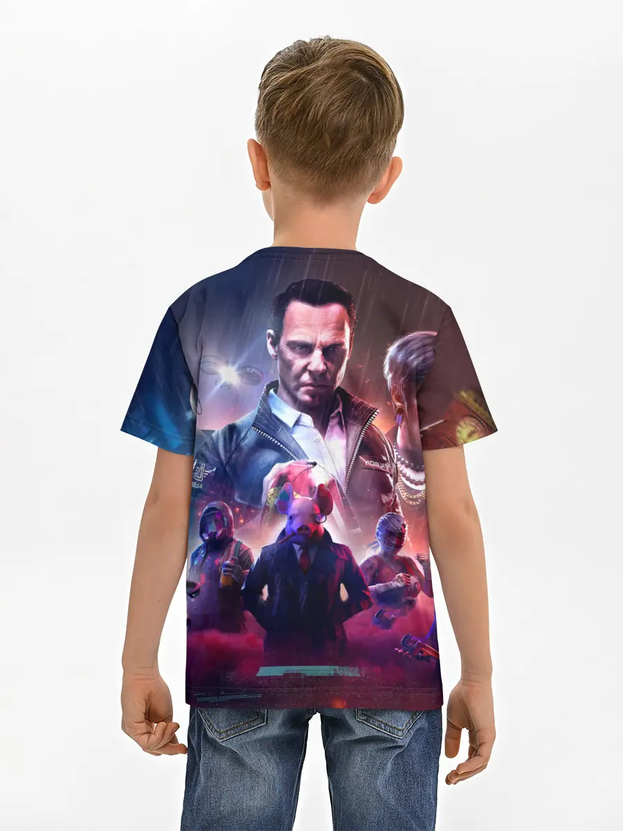 Детская базовая футболка / WATCH DOGS:LEGION