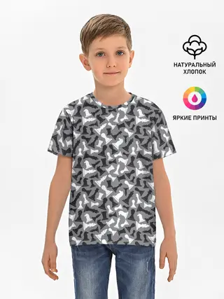 Детская базовая футболка / Шахматист