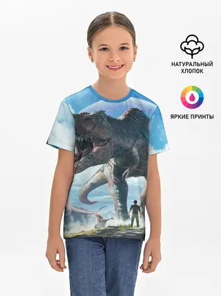 Детская базовая футболка / Ark Survival Evolved